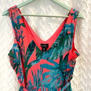 Nicole Miller tiered maxi dress